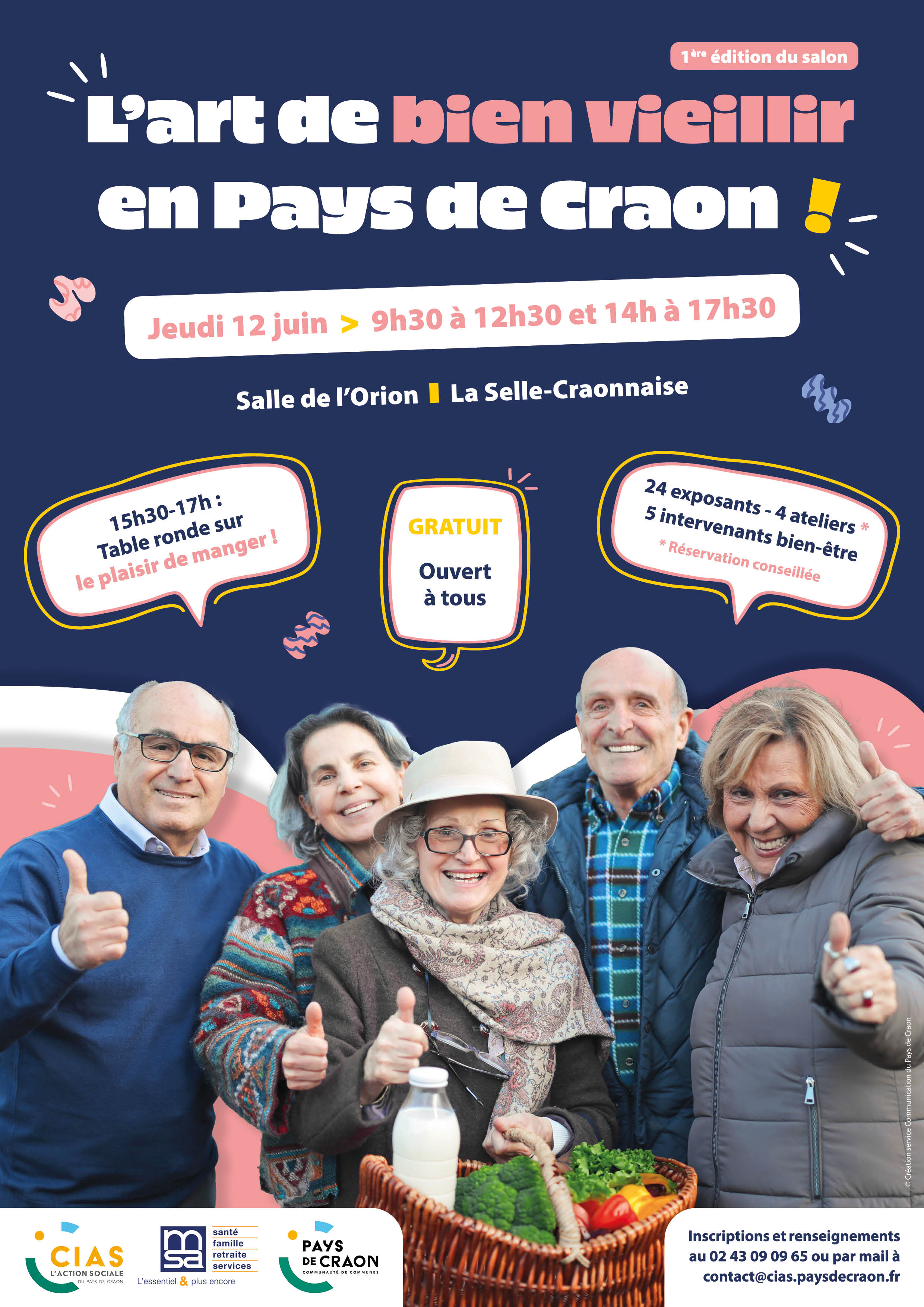 L'art de bien vieillir en Pays de Craon : jeudi 12 juin 2025